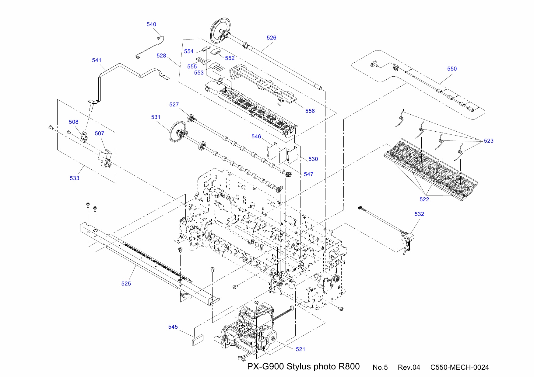 EPSON StylusPhoto R800 Parts Manual-6